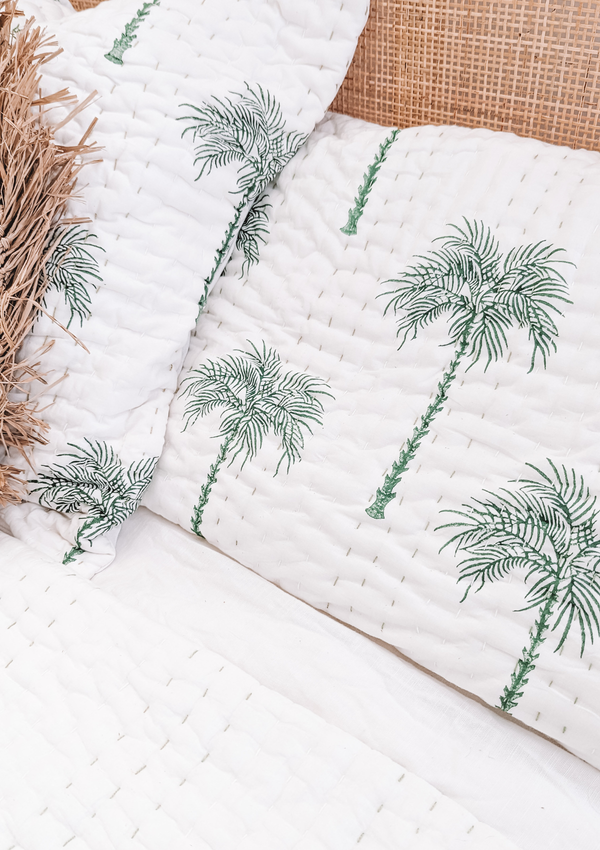 Kentia Palm - Euro Size Cushion Cover - Scar & Ko